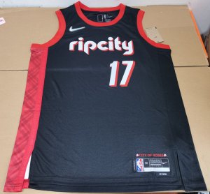 NBA 17 Sharpe Blazers 21-22 city Maillot